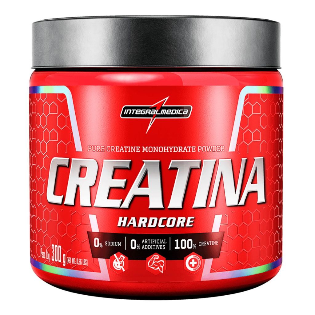 Creatina Hardcore 300g Integralmedica em Oferta na Shopee