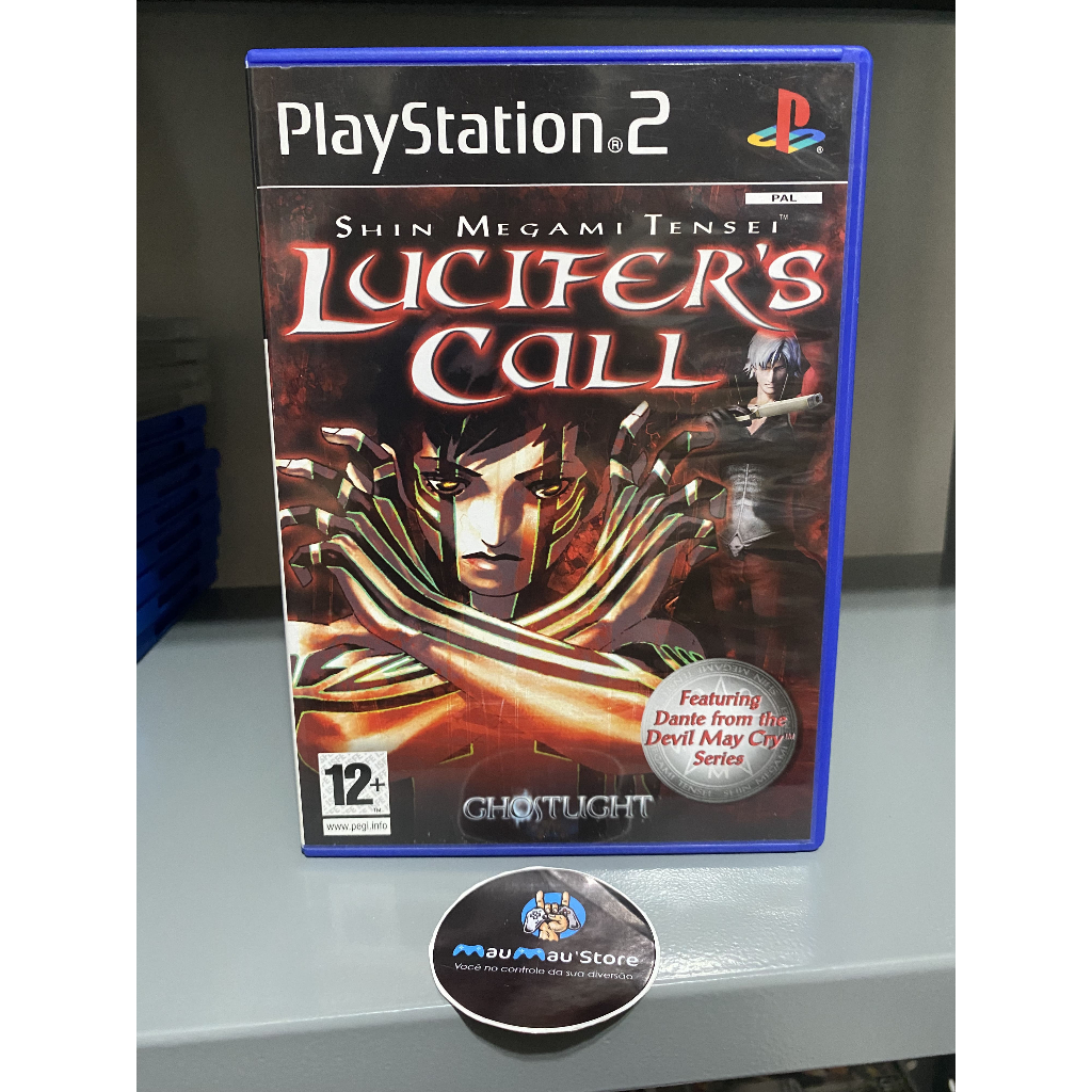 Shin Megami Tensei Lucifers Call PS2 - Original Usado Jogos de Playstation 2 Jogos de RPG Nocturne