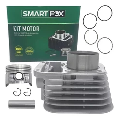 Kit cilindro Camisa Pistão e Anéis Titan 95 á 99 Titan 125 2000 á 2001 Gjb