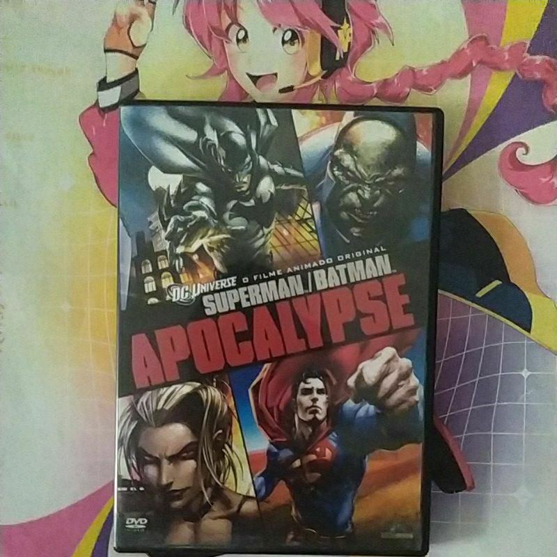 DVD Superman / Batman Apocalipse - Original ( usado )