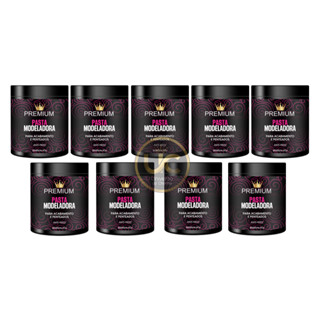POMADA FIXADORA PREMIUM 500G - KIT 9 UNIDADES em Oferta na Shopee