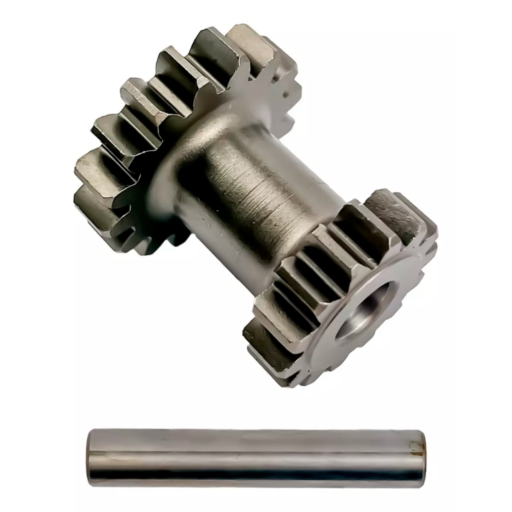 Engrenagem Intermediária de Partida CBX 200 Strada - XR 200 - NX 200 com eixo.