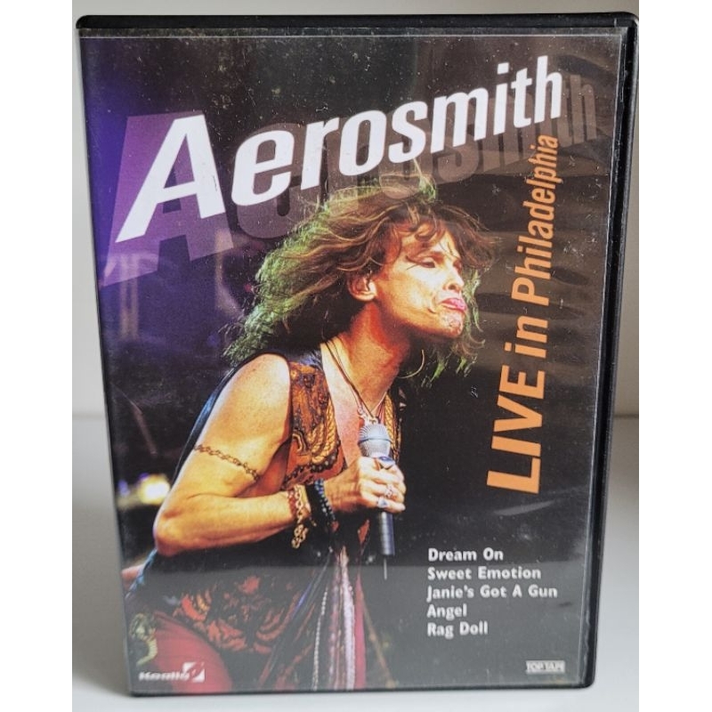 DVD Original Aerosmith Live in Philadelphia