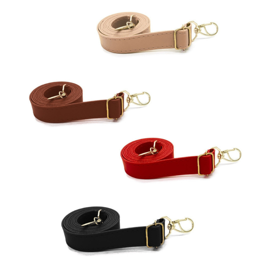 Alças transversal para Bolsas com Regulador e Mosquetão Artesanato Alça Transversal Regulagem