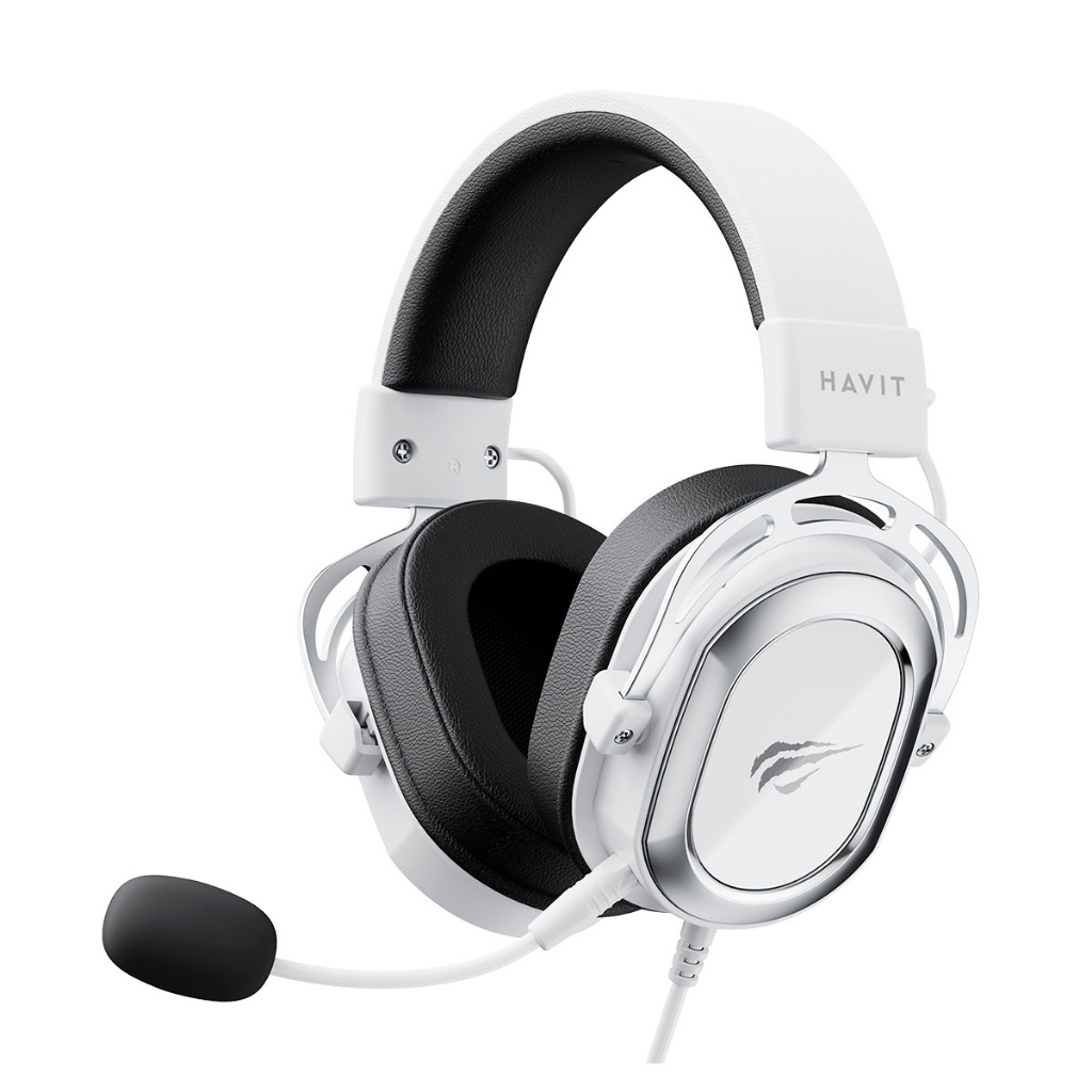 Headset Gamer Havit Gamenote H2008d Mic Removível Branco em Oferta na Shopee