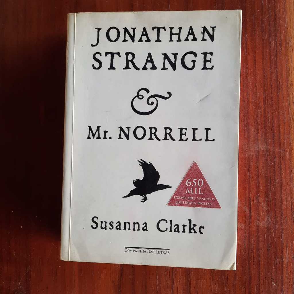 LIVRO USADO RARO ANTIGO Jonathan Strange & Mr. Norrell Susanna Clarke Ano:2005 / Páginas:824