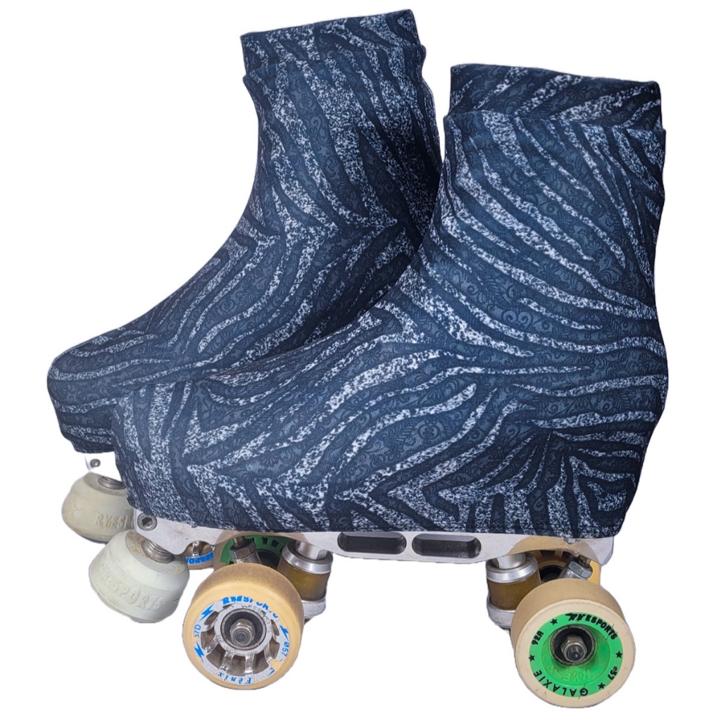 Polaina Cobre Botas Capa Para Patins Animal Print