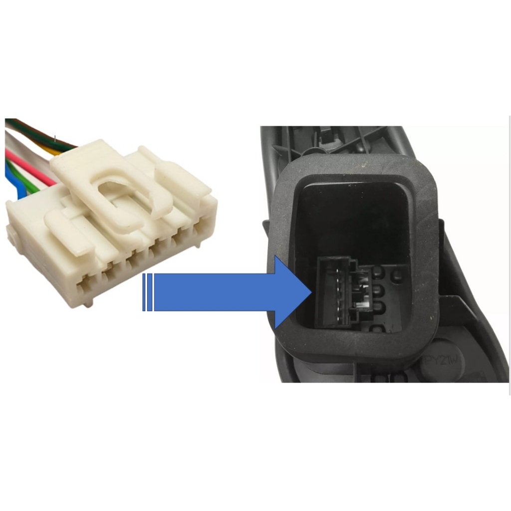 Soquete Plug Conector CHICOTE Lanterna Traseira PALIO G2 G3 PALIO NOVO