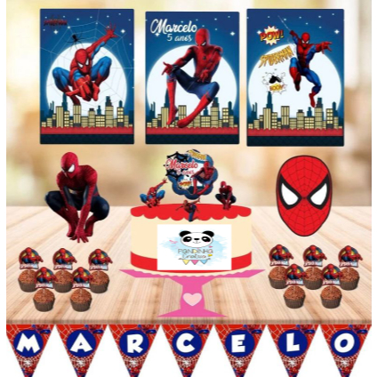 Kit Festa Homem Aranha