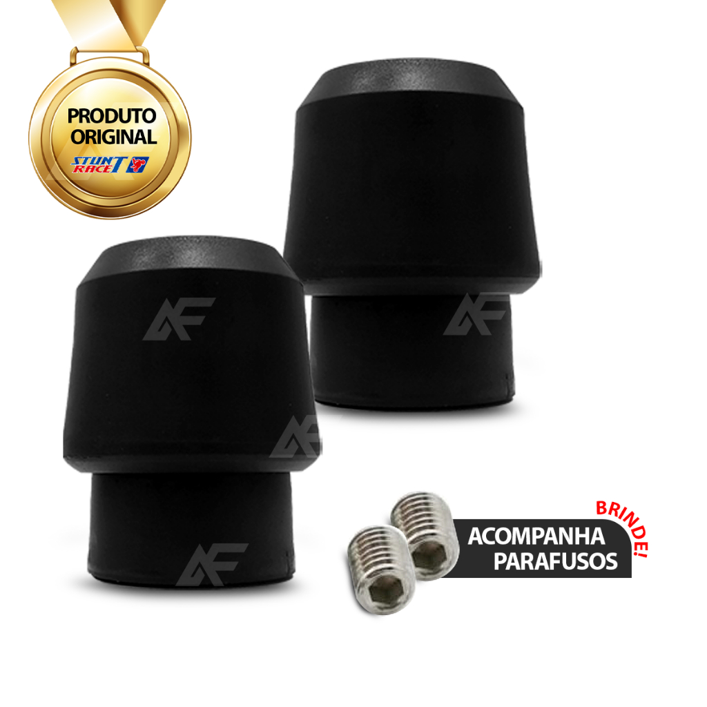 Kit 2 unidades Bucha De Nylon Para Protetor De Motor Stunt Cage