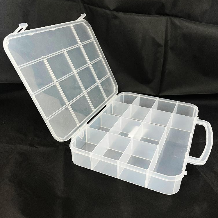 Caixa Organizadora Maleta Alça 14 Divisórias Miçanga Porta Joia Acrílico Bijuterias em Oferta na Shopee