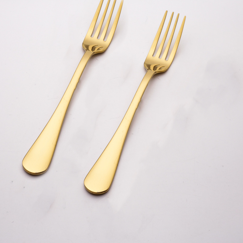 Kit 6 Talheres De Garfo Inoxidável Individual Para Suplat Golden Buffat em Oferta na Shopee