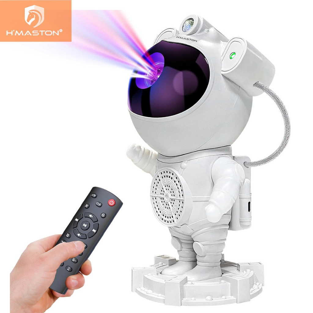 H'maston ND-06BT Luminaria Projetotor De Luz Noturna Astronauta - Home & Living