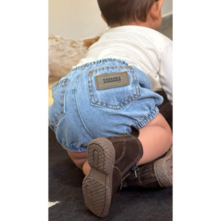 TAPA FRALDA JEANS unissex em Oferta na Shopee