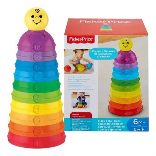 Potinhos Empilhar e Rolar Fisher Price: Onde Comprar | BuscaProdutos