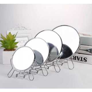 Espelho Dupla Face Aumento De Imagem Com Suporte Giratório 4 Tamanhos em Oferta na Shopee