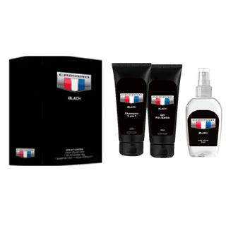 Kit Camaro Black ( Body Splash 100ml + Shampoo 100ml + Gel Pós Barba 100ml ) - Sem Celofane em Oferta na Shopee
