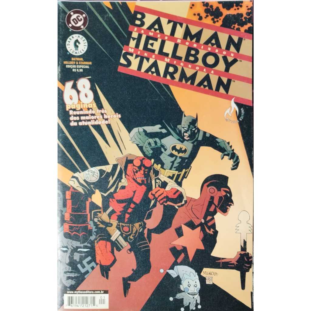 Batman, Hellboy e Starman - James Robinson e Mike Mignola