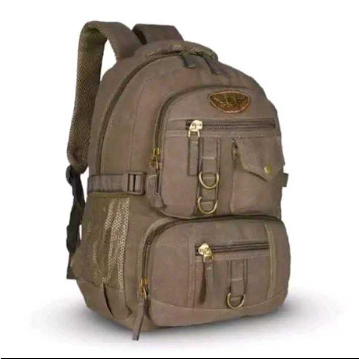 Mochila Lona Reforçada Faculdade, Trabalho ,viagem 30L e 60 L — imagem 2 de 2