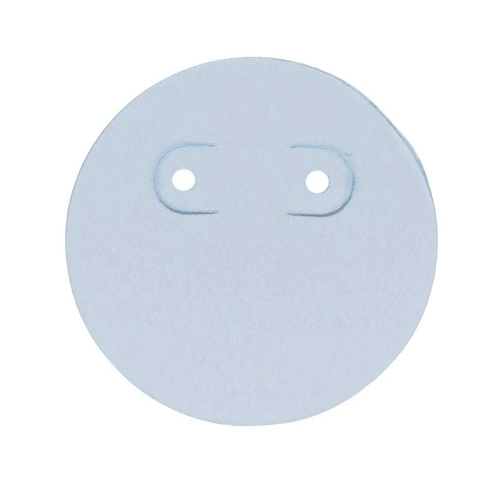 100 UNIDADES ETIQUETA REDONDA, TAG DE ACETATO PARA BRINCO DE EXPOSITOR SEXTAVADO, BOLINHA, 32MM