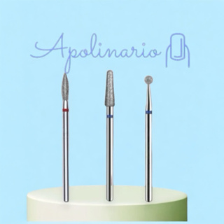 Broca Apolinário Cutilagem Russa Designer Unha em Oferta na Shopee