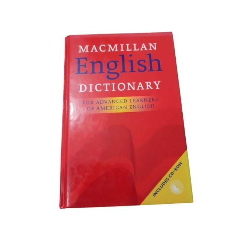 dicionário english dictionary macmillan capa dura com cd-rom bazar
