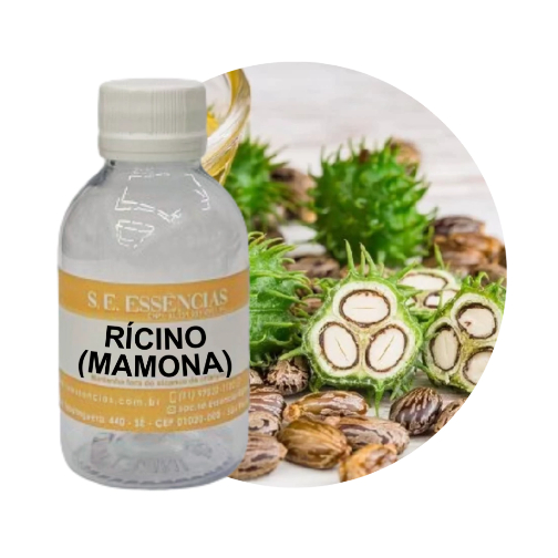 Óleo Vegetal de Rícino (Mamona) 100ml - 100% PURO