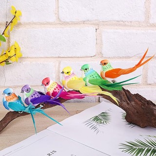 Passarinhos Artificial Decorativo - Pássaros, Aves, Colorido, Decoração-ZHD801658