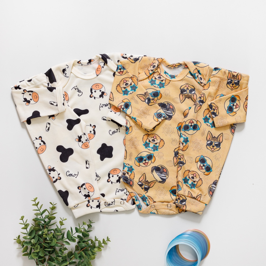 Conjunto Bebê Suedine Antialérgico Body e Calça Longo Pagãozinho em Oferta na Shopee