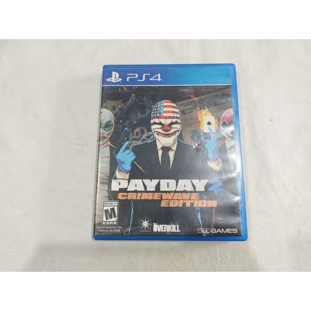 Pay Day 2 Crime Wave Edition Original P.S.4 Playstation