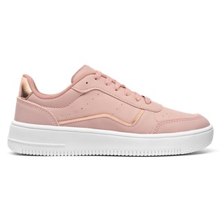 Tênis Feminino Vili Street Casual Confortável Rose em Oferta na Shopee