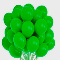 50~250 Balão Número 7 Bexiga para Festa Aniversário VERDE ESCURO(CHOCO)
