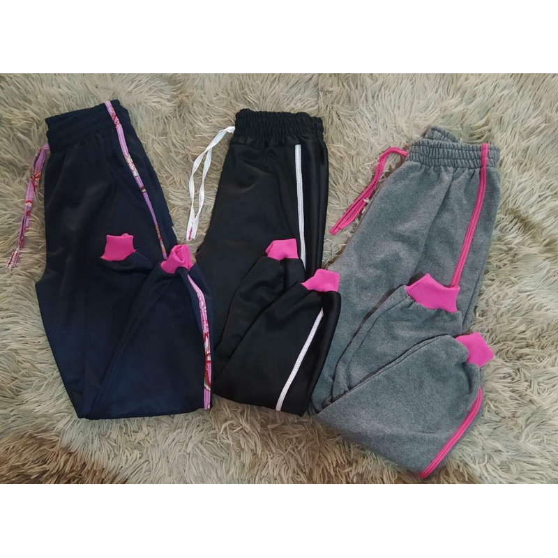 kit com 2 calças de moletom tradicional / helanca JUVENIL. inverno/masculino/feminino j