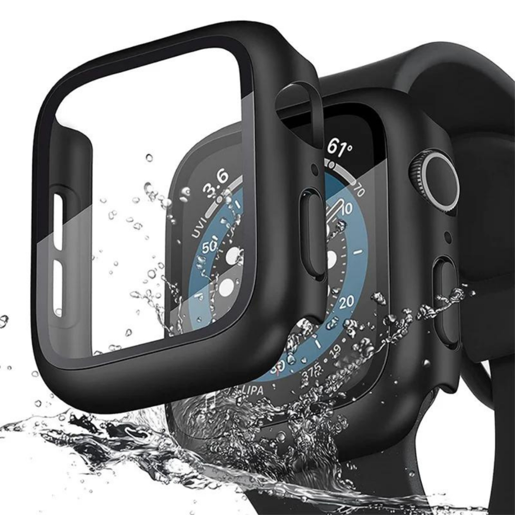 Capa Case Proteção Tela Vidro Temperado Smartwatch 38 40 41 42 44 45 49mm Ultra 1e 2 e Apple Watch em Oferta na Shopee