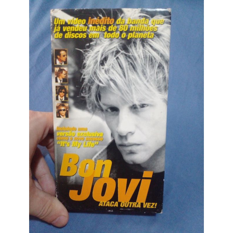 VHS Bon Jovi Ataca outra vez