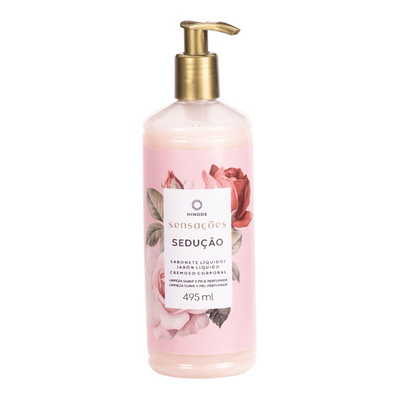 Sabonete Líquido Cremoso Corporal Sensação Sedução 495ml Hinode
