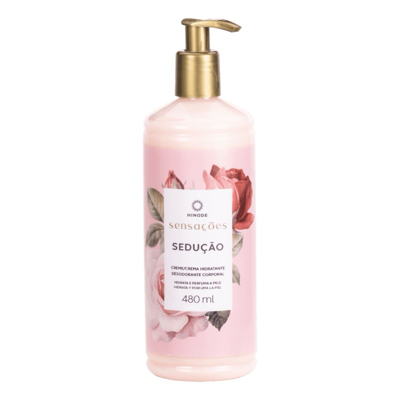 Creme Hidratante Desodorante Corporal Sensação Sedução 480ml Hinode