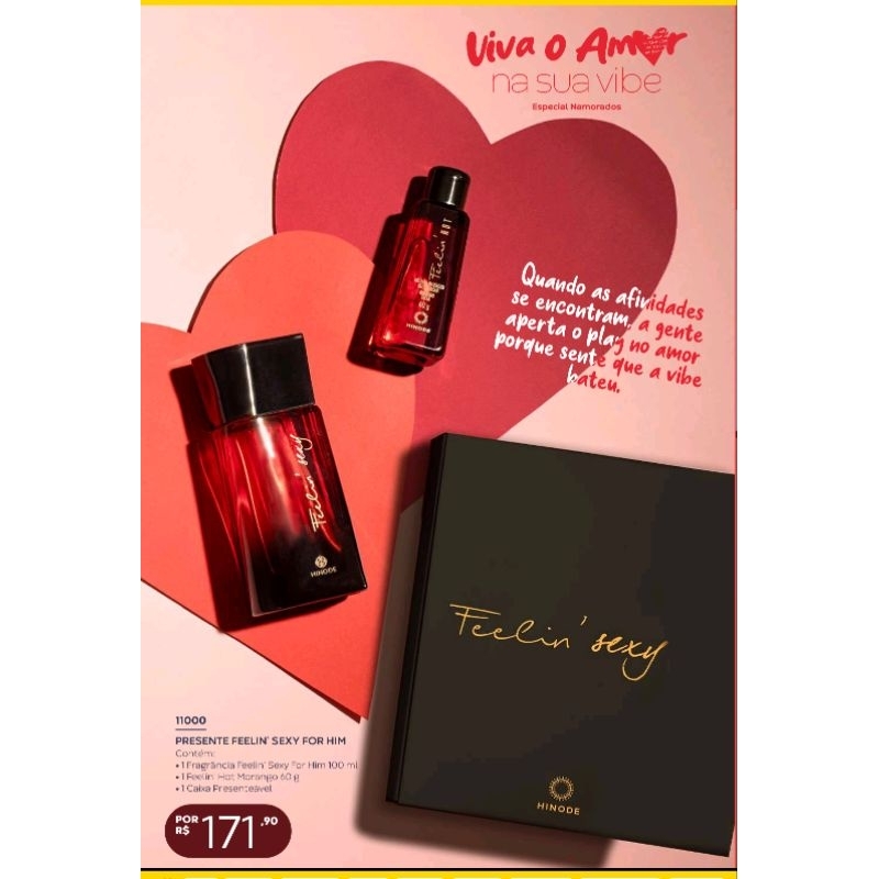 KIT Feelin Sexy For Her Deo Colônia Hinode