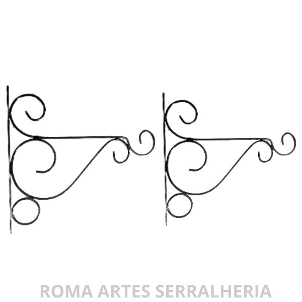 2 Peças Suporte Planta Parede montado gancho de ferro forjado pendurado cesta suporte planta vasos de flores prateleira decorativa varanda jardim arte artesanato
