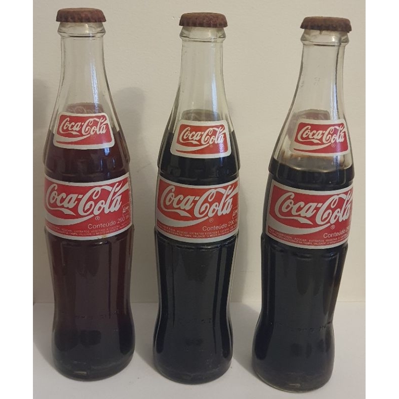 Garrafa Antiga Coca Cola 290ml Lacrada