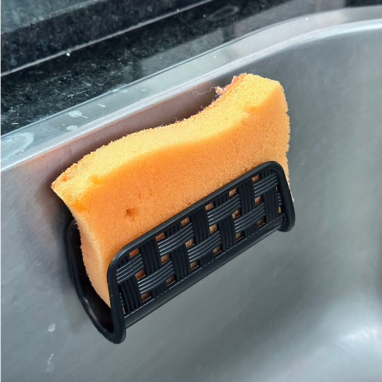 Suporte Porta Esponja Bucha Pvc Porta Bucha Esponja De Pia Cozinha Multiuso Universal