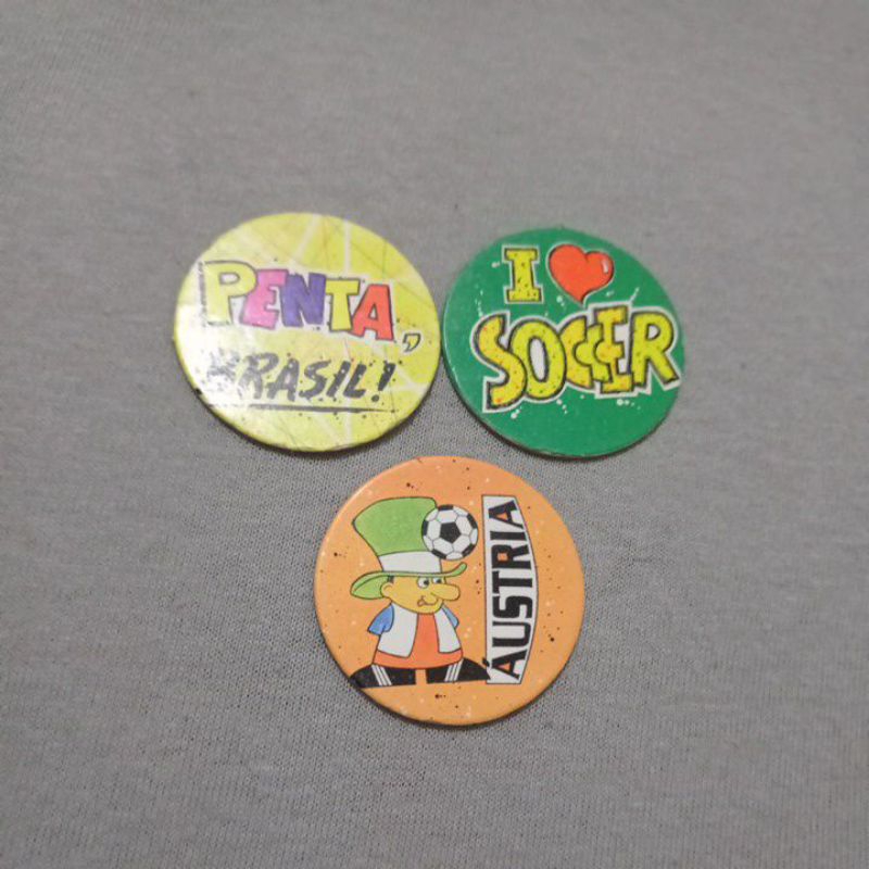 (Lote 28) - Lote com 3 Tazos raros da Pog Copa