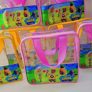 40  Lembrancinhas  personalizadas trasparente piscininha em Oferta na Shopee