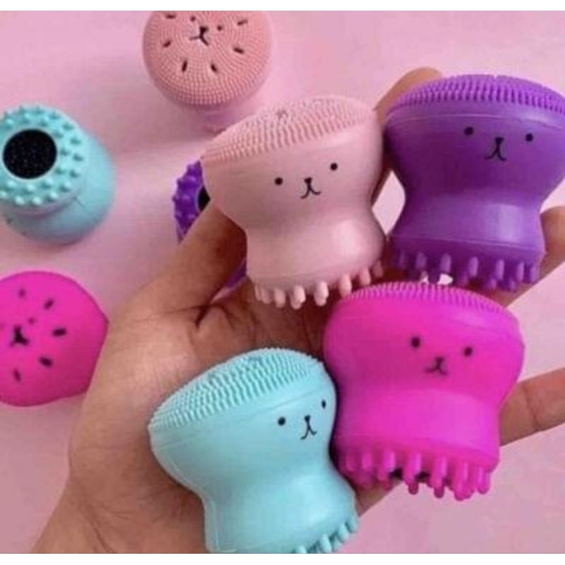 Esponja De Limpeza Facial Polvo Esfoliante Massageador Rosto