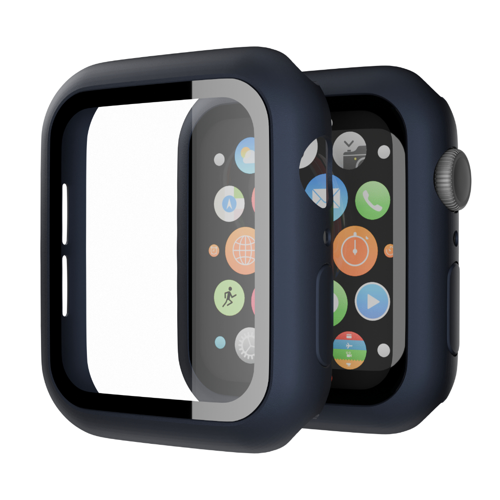 Estojo De Para O Relógio Apple Watch Capa Capinha  Case 9 8 7 45mm PC+TPU Protetor  Smartwatch Caso  iwatch Série