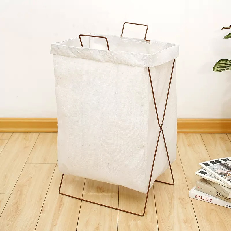 Cesto Organizador Separador Multiuso Roupa Tecido Dobrável Quarto