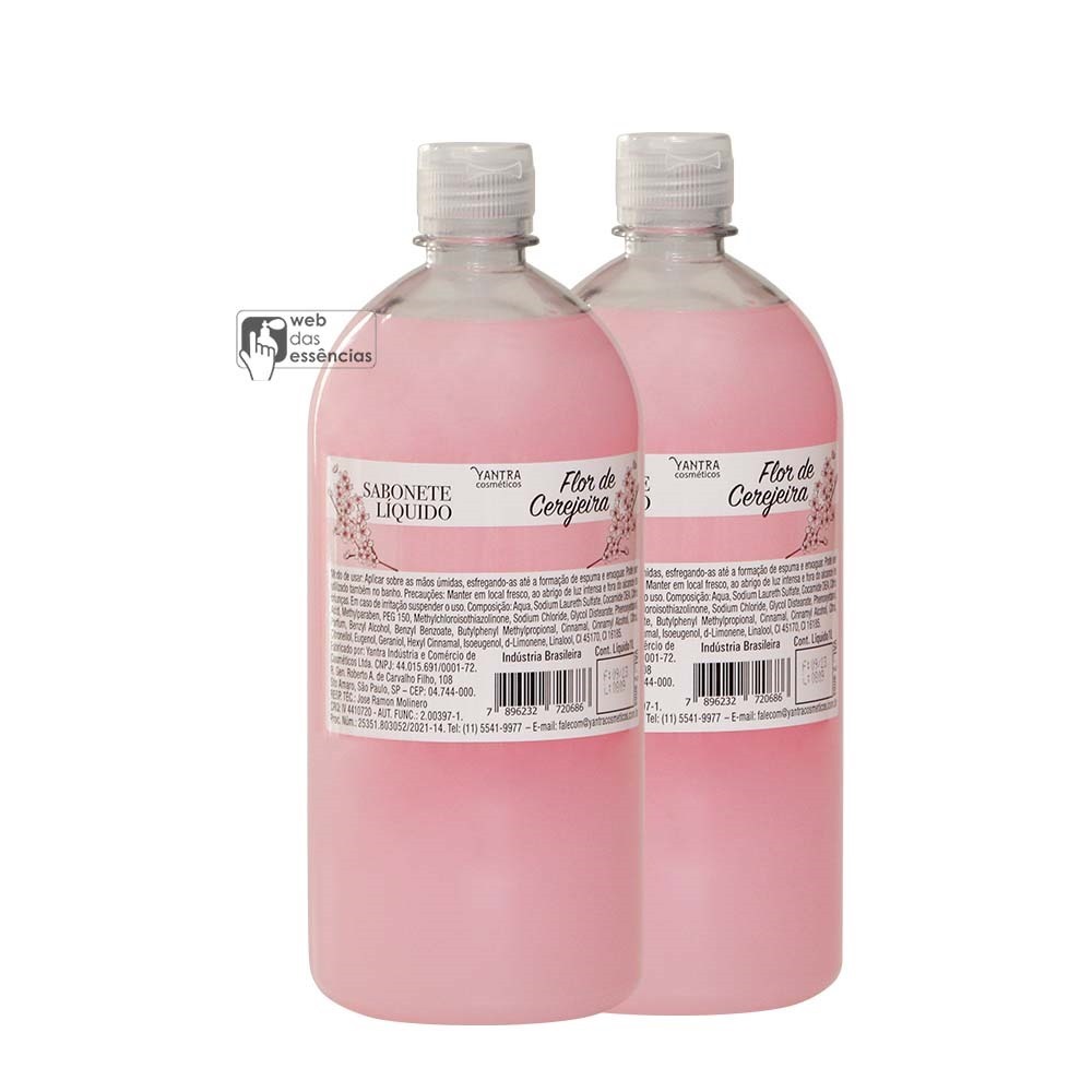 2 Unidades - Sabonete Liquido 1 Litro cada - Fragrâncias variadas em Oferta na Shopee