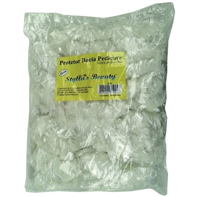 400  Protetor Pedicure Plástico para Bacia Profissional