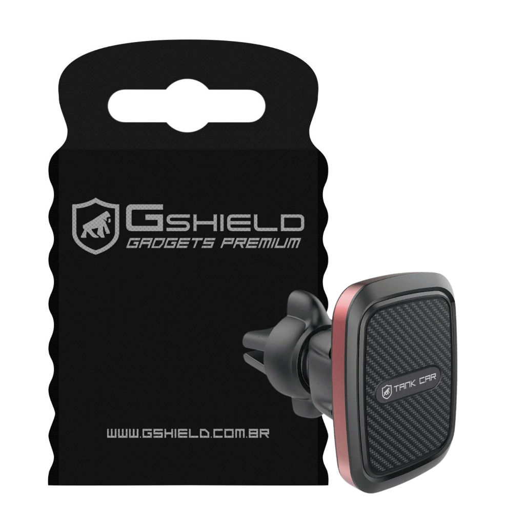 Kit Suporte Veicular Tank Car 6 Imãs e Lixeira Veicular - Gshield