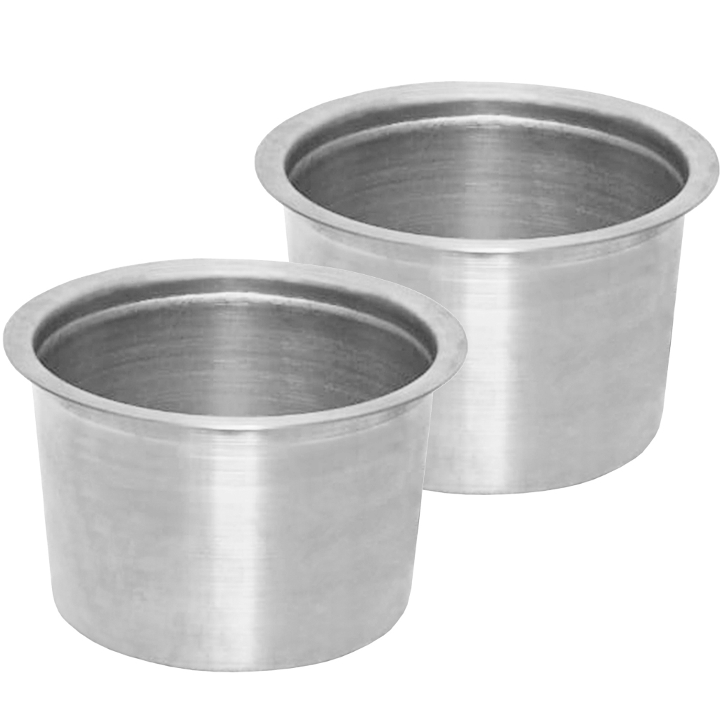 Kit 2x Molheira Panela Cuba Palha Milho Hot Dog Alumínio Pequena Molho Salsicha Purê